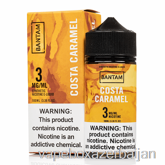 Vape Baku Costa Caramel - Bantam Vape - 100mL 0mg